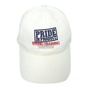 Vintage 2002 Daimler Chrysler Strapback Cap Trucker Baseball Pride In Product